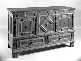 Joined chest with drawers