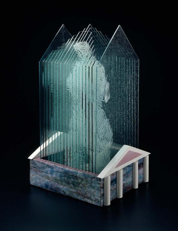 Glass Sculpture: Greek Revival