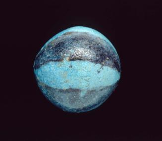 Faience ball bead