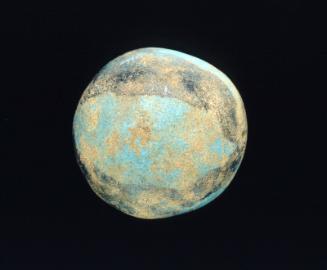 Faience ball bead