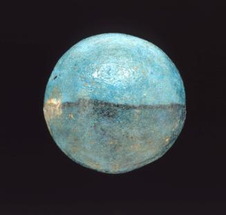 Faience ball bead