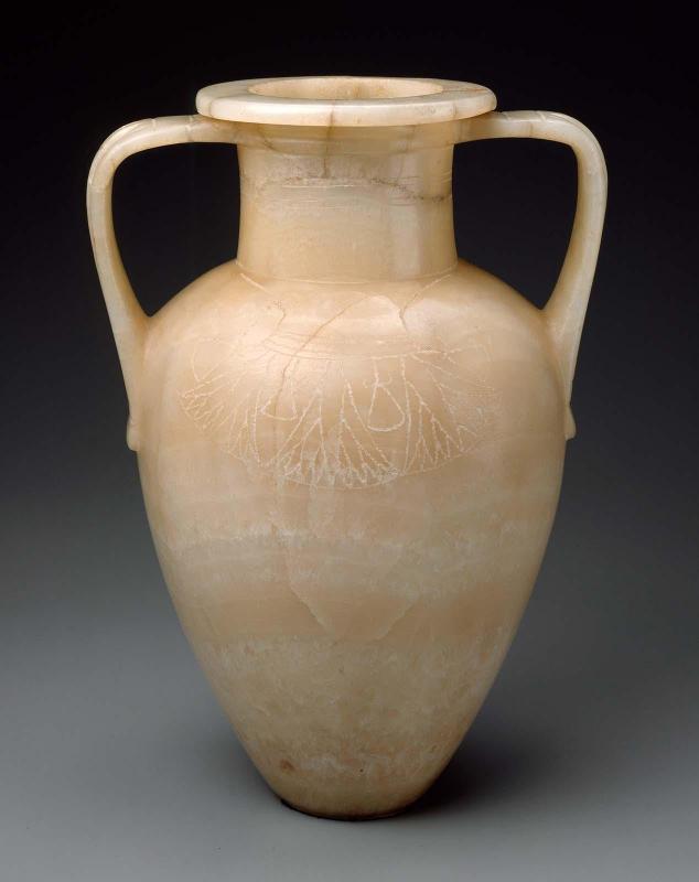 Shouldered jar with vertical handles (amphora)