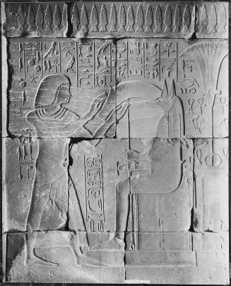 Sobek-mose Anointing the God Anubis