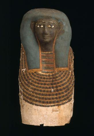 Head end from an anthropoid coffin