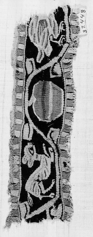 Fragment of a garment band