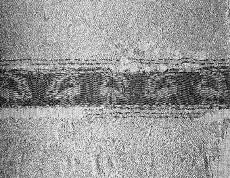Fragment with peacocks