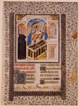 The Burial, Office of the Dead (Leaf from a Book of Hours)