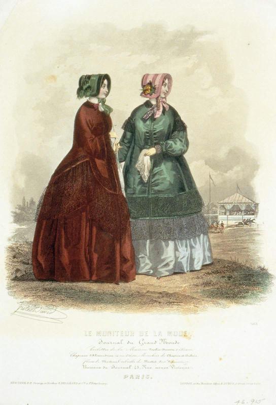 Plate from La Moniteur de la Mode
