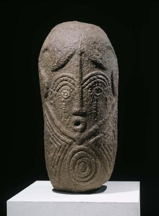 Carved stone (atal or akwanshi)