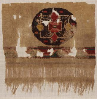 Rectangular fragment, possibly from a curtain