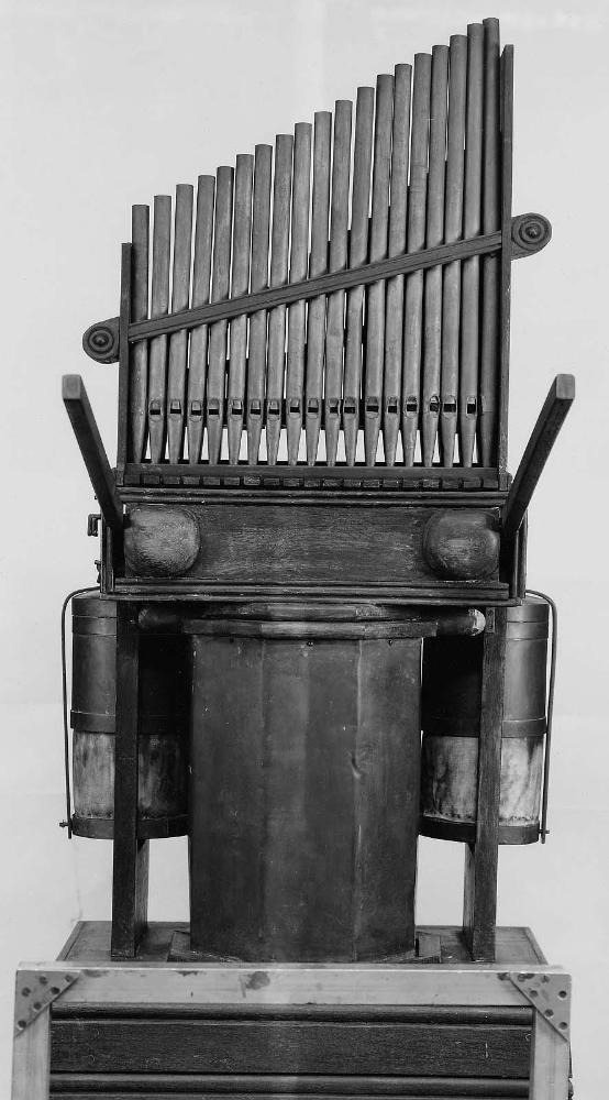 Organ (hydraulis, after 1st-century Roman type)