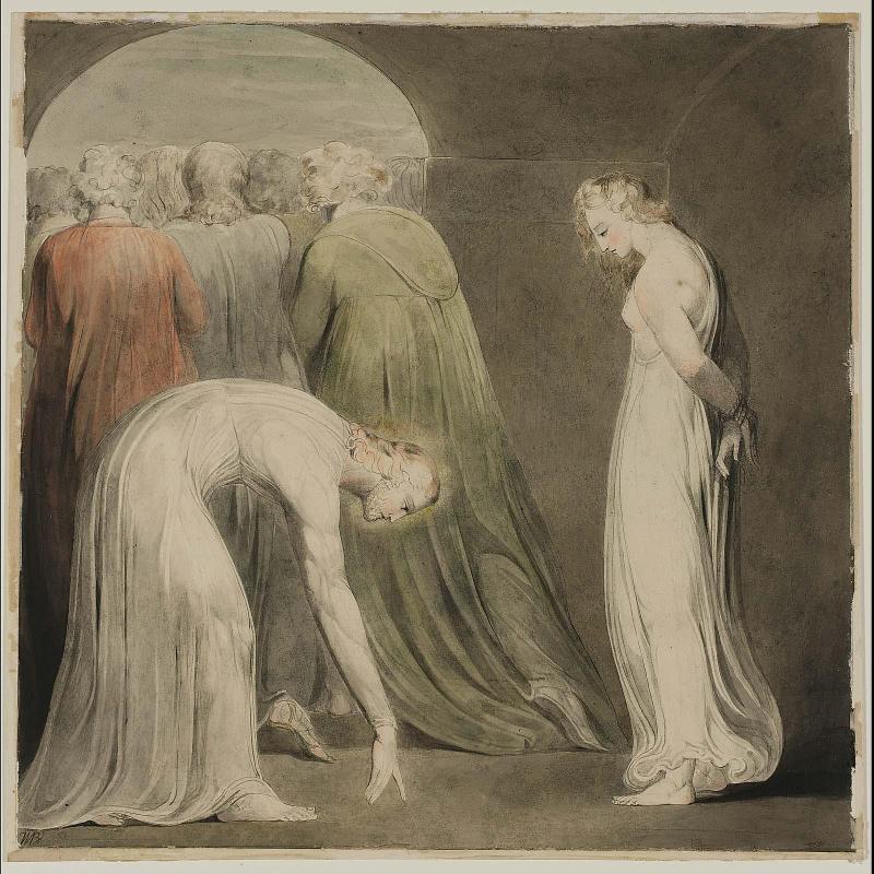 The Woman Taken in Adultery (John VIII, 8–9)