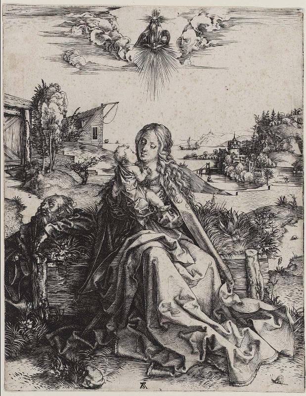 Holy Family with the Butterfly