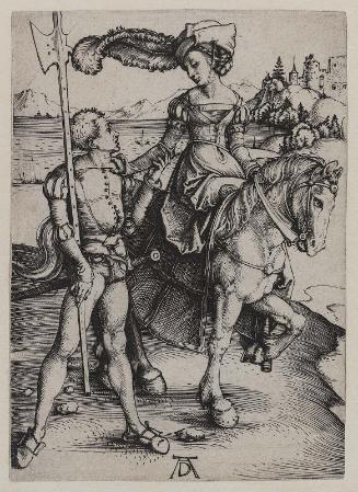 Lady on Horseback and Lansquenet