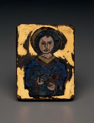 Plaque with a Saint