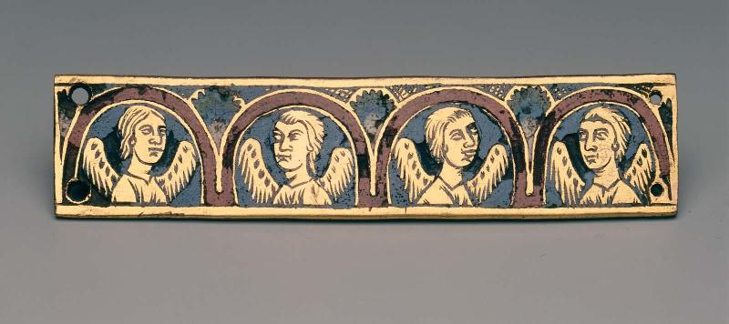 Plaque with Busts of Four Angels