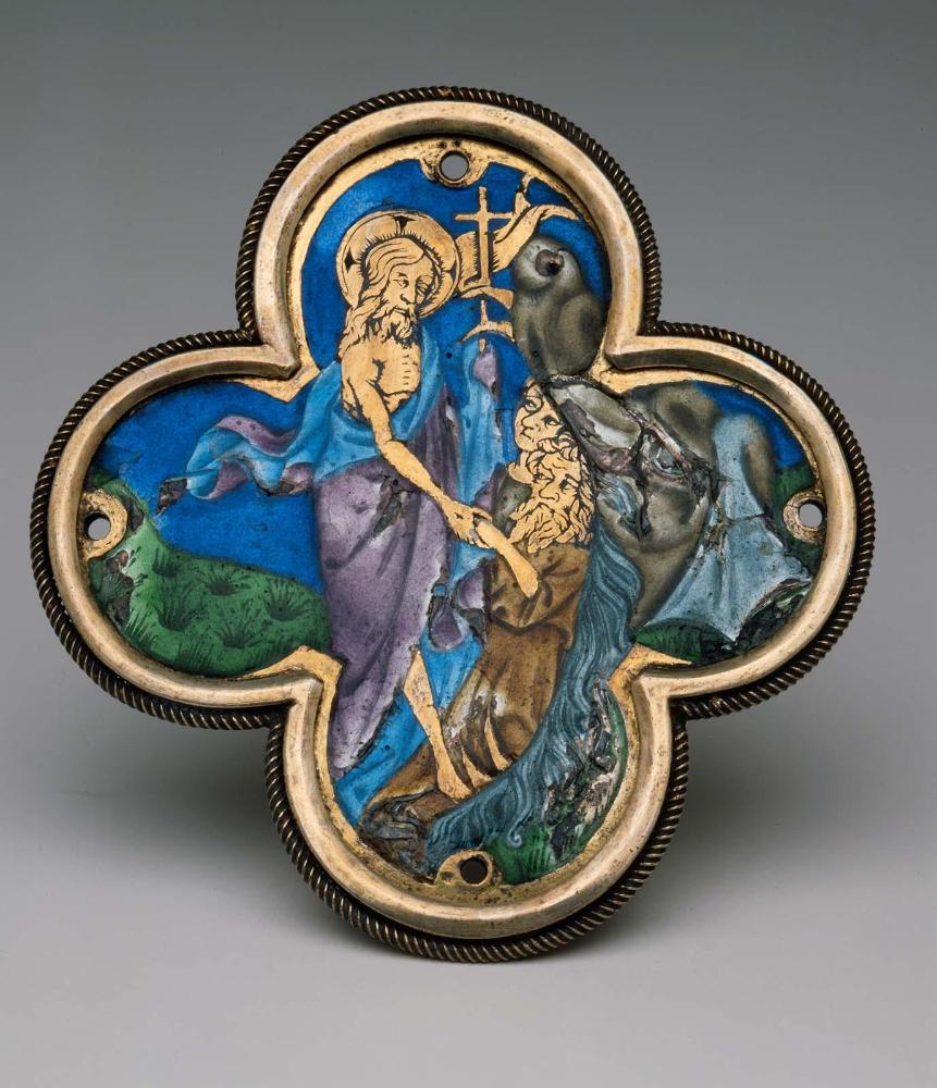 Quatrefoil Plaque of Christ's Descent into Limbo