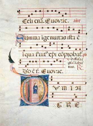 Leaf from an Antiphonary