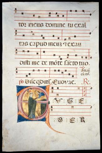 Leaf from an Antiphonary