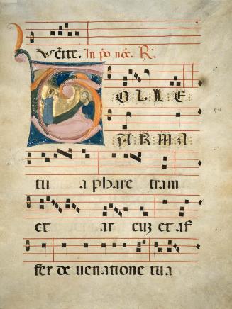 Leaf from an Antiphonary