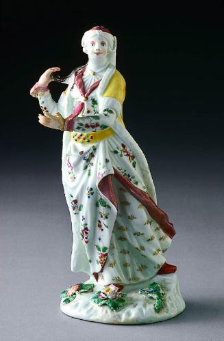 Woman in Turkish costume