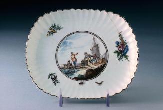 Fluted dish