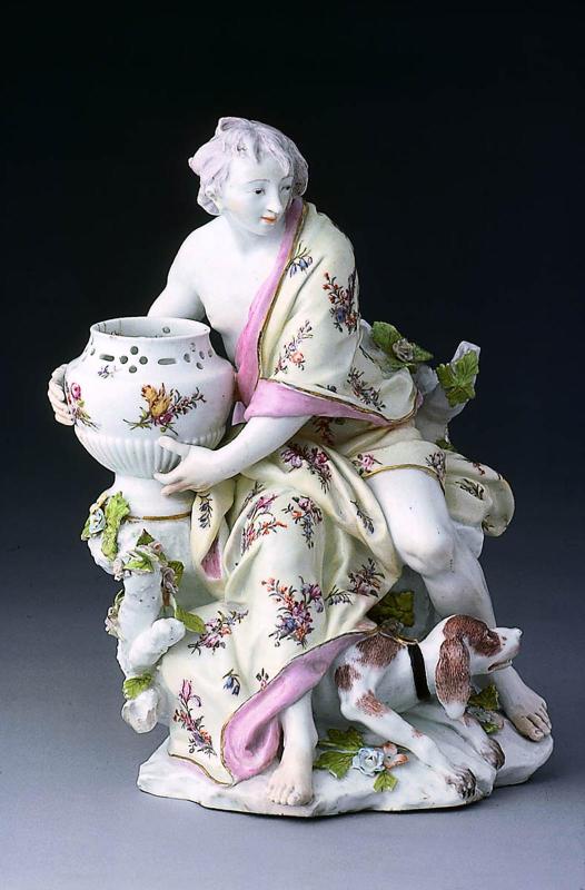 Allegorical figure of smell
