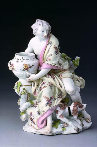 Allegorical figure of smell