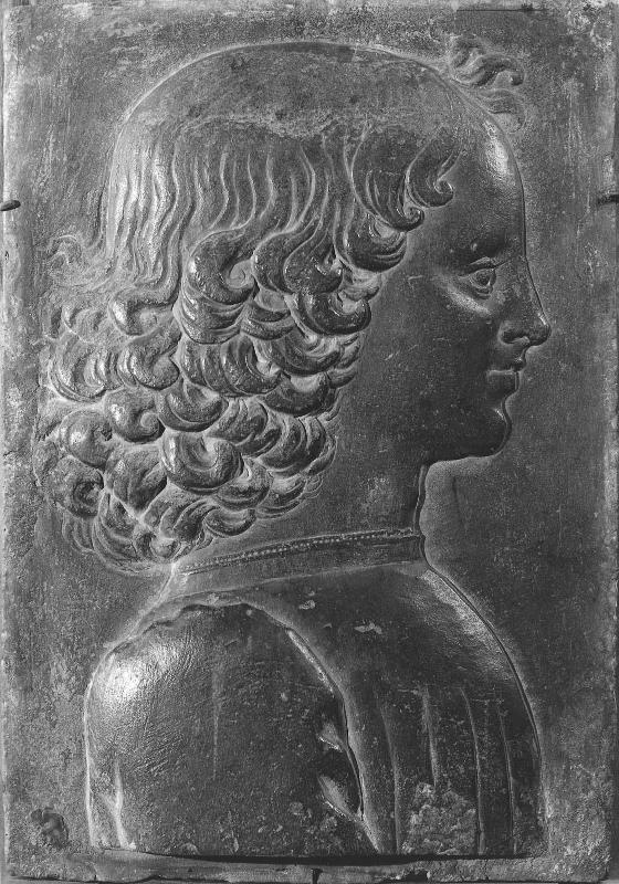 Profile portrait of a boy