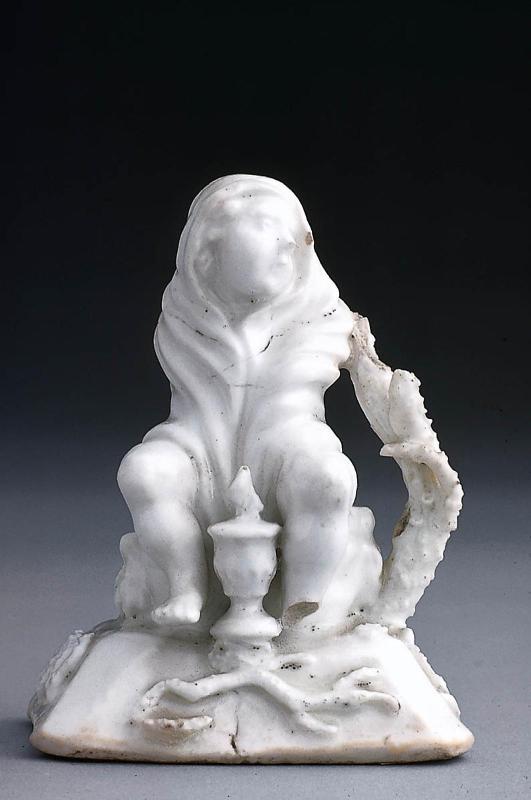 Putto representing Winter
