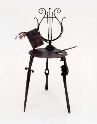 Lyre chair