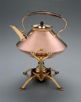 Kettle and stand with lid and burner