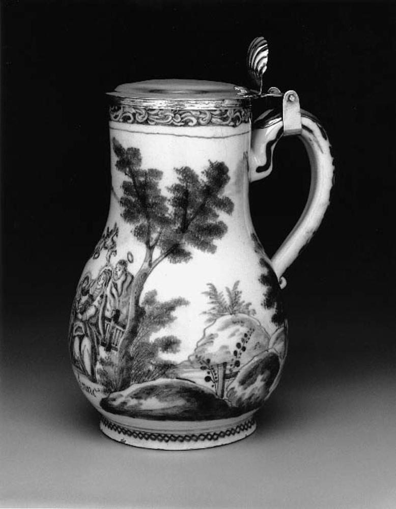 Covered jug