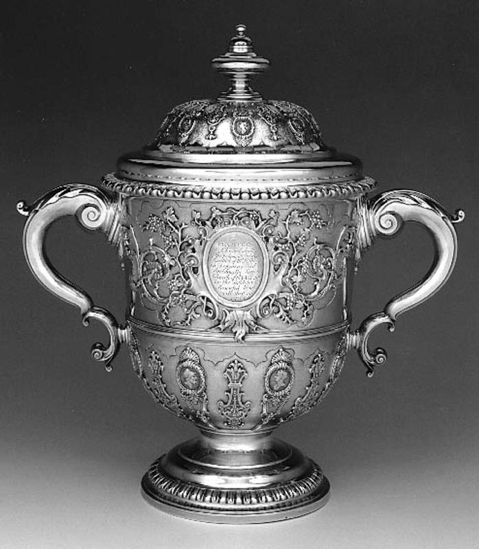 Two-handled Cup and Cover