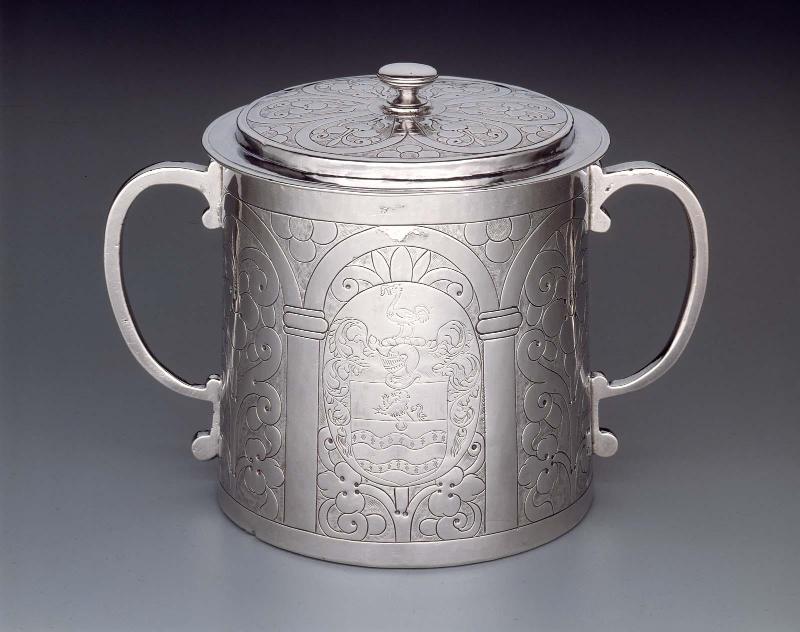 Two-handled cup and cover