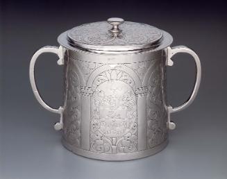 Two-handled cup and cover