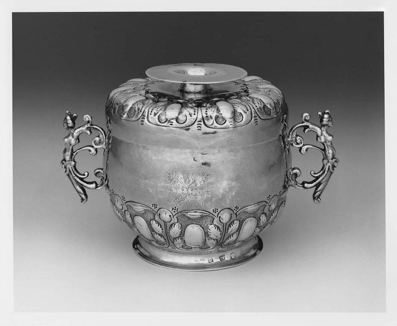 Two-handled cup and cover