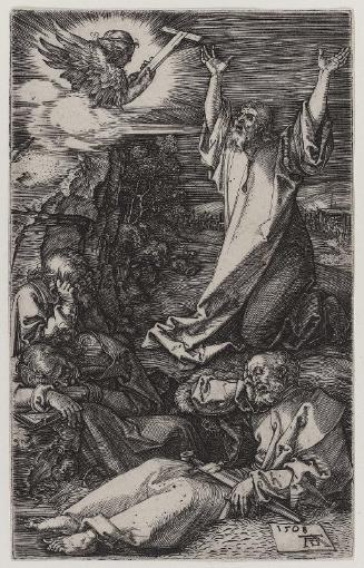 Agony in the Garden (from the Engraved Passion series, one of 15 plates)