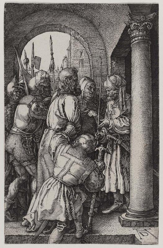 Christ before Pilate (from the Engraved Passion series, one of 15 plates)