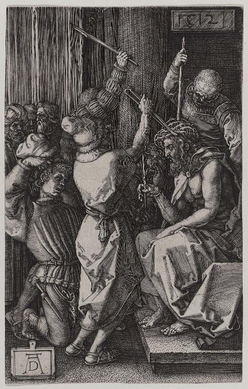 Christ Crowned with Thorns (from the Engraved Passion series, one of 15 plates)