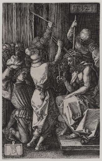 Christ Crowned with Thorns (from the Engraved Passion series, one of 15 plates)