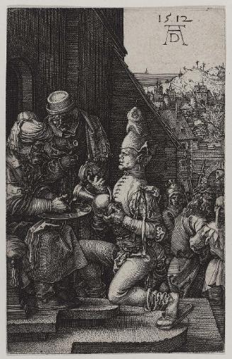 Pilate Washing His Hands (from the Engraved Passion series, one of 15 plates)