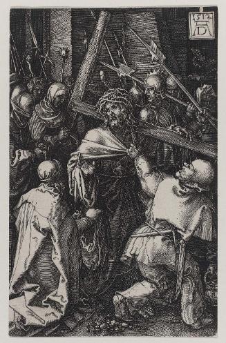 Bearing of the Cross (from the Engraved Passion series, 10th of 15 plates)