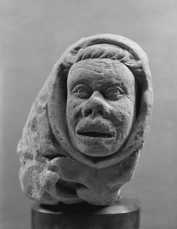 Corbel with Cowled Head