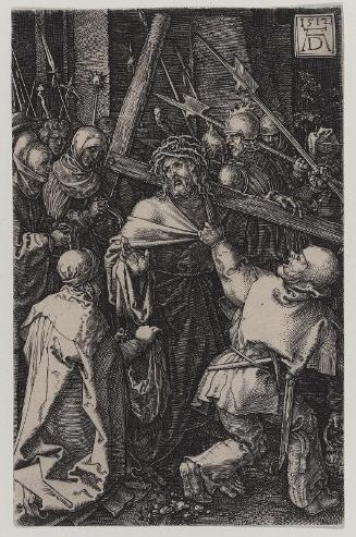 Bearing of the Cross (from the Engraved Passion series, 10th of 15 plates)