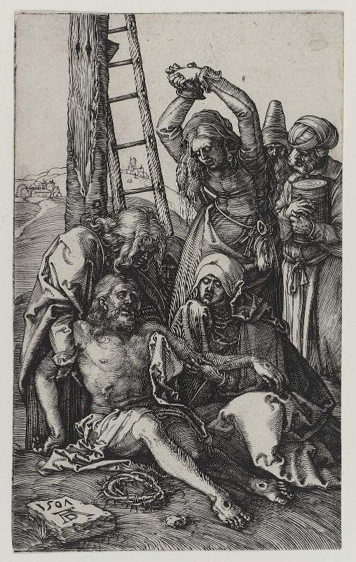 Lamentation of Christ (from the Engraved Passion series, one of 15 plates)