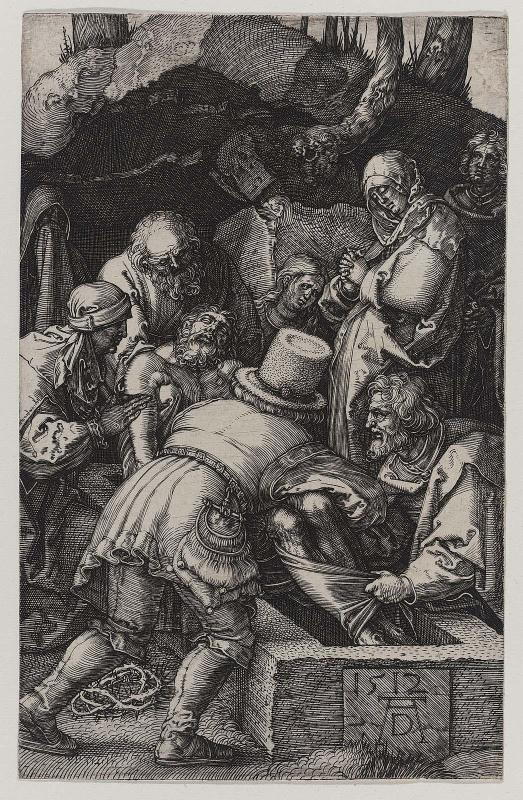 Deposition of Christ (from the Engraved Passion series, one of 15 plates)