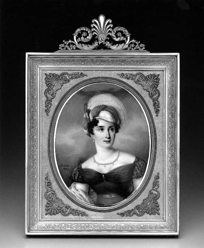 Plaque with Portrait of a Woman