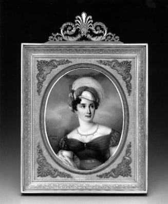 Plaque with Portrait of a Woman