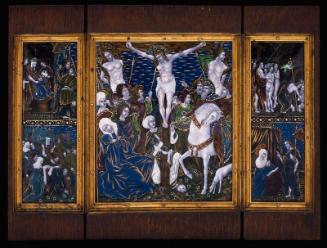 Triptych with: Pilate Washing His Hands, Christ Carrying the Cross, The Crucifixion, Harrowing of Hell and The Appearance of Christ to His Mother